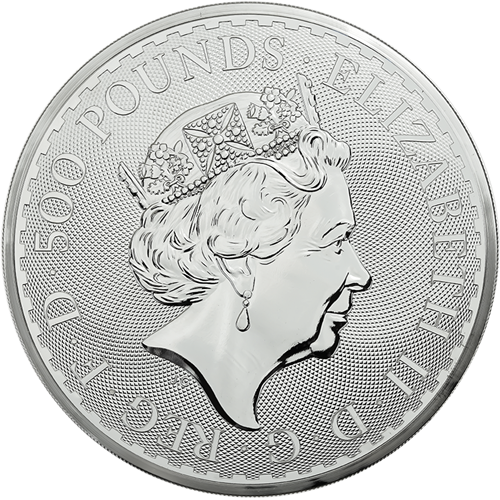 Strieborná minca Britannia 2023, 1 kg