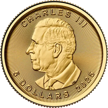 Zlatá minca Maple Leaf 2025, 1/10 oz