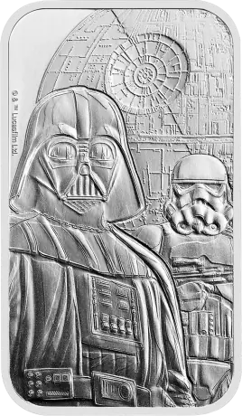 Strieborný zliatok The Royal Mint, Star Wars Dark Side, 1 oz