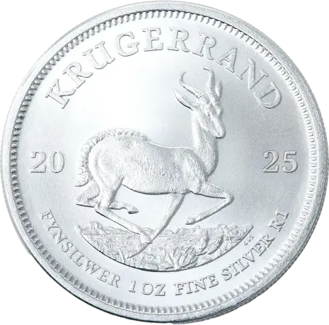 Strieborná minca Krugerrand 2025, 1 oz