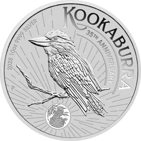 Strieborná minca Kookaburra 2025, 1 oz