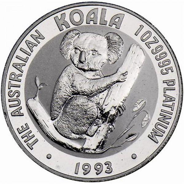 Platinová mince Koala - různé roky, 1 oz