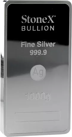 Strieborná minca StoneX Bar 1000 g