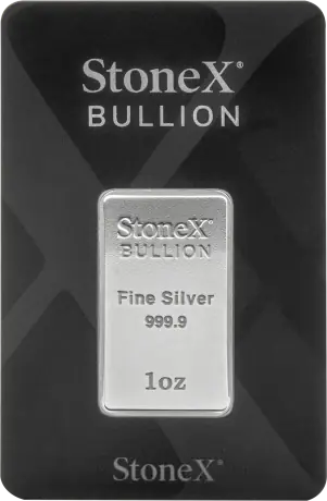 Strieborný zliatok StoneX Bullion, 1 oz