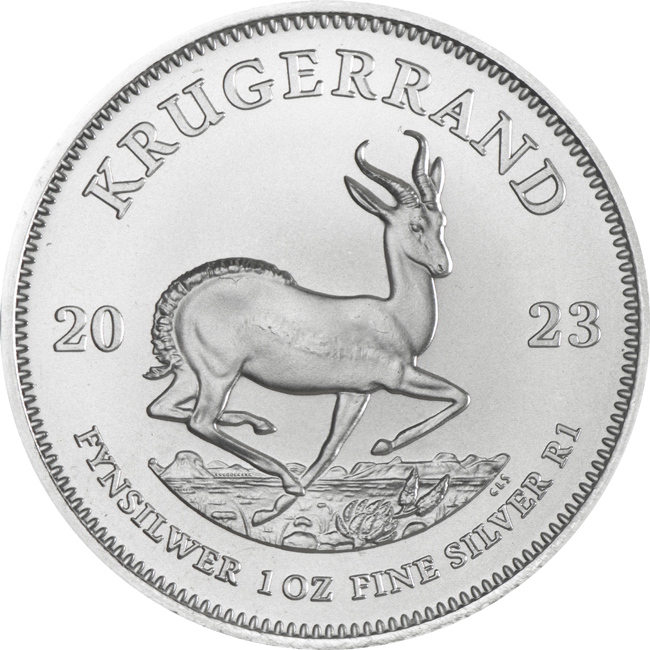 Strieborná minca Krugerrand 2023, 1 oz