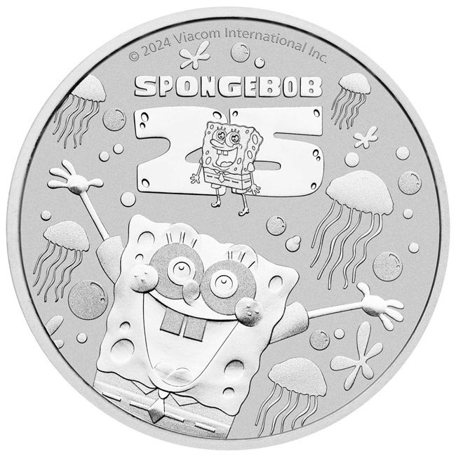 SpongeBob, 1 oz stříbra