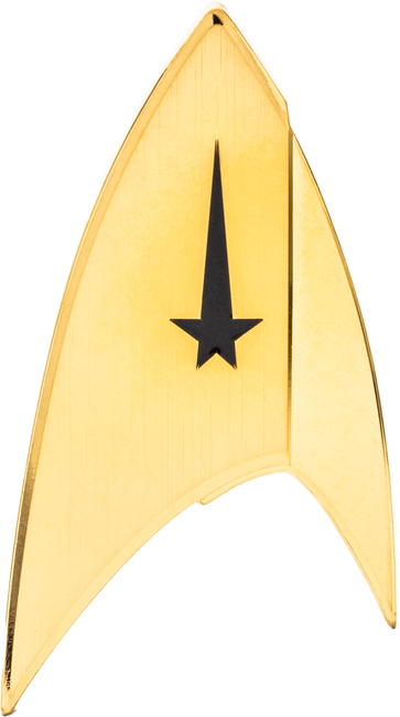 Star Trek Command Insignia, 1 oz stříbra