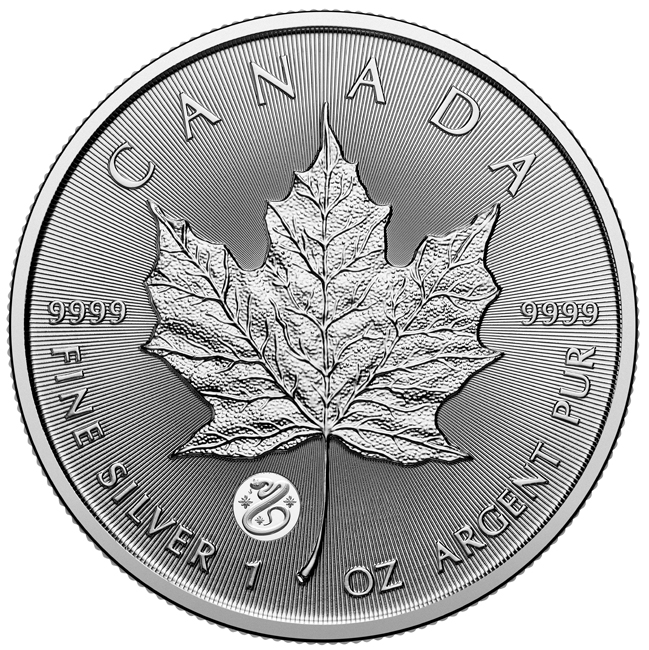 Treasured Maple Leaf - Lunární had 2025, 1 oz stříbra v blistru